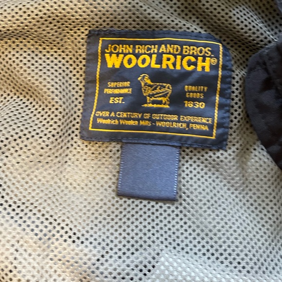 Woolrich Women’s Removable Hood Windbreaker Rain Jacket Sz M - Picture 4 of 9